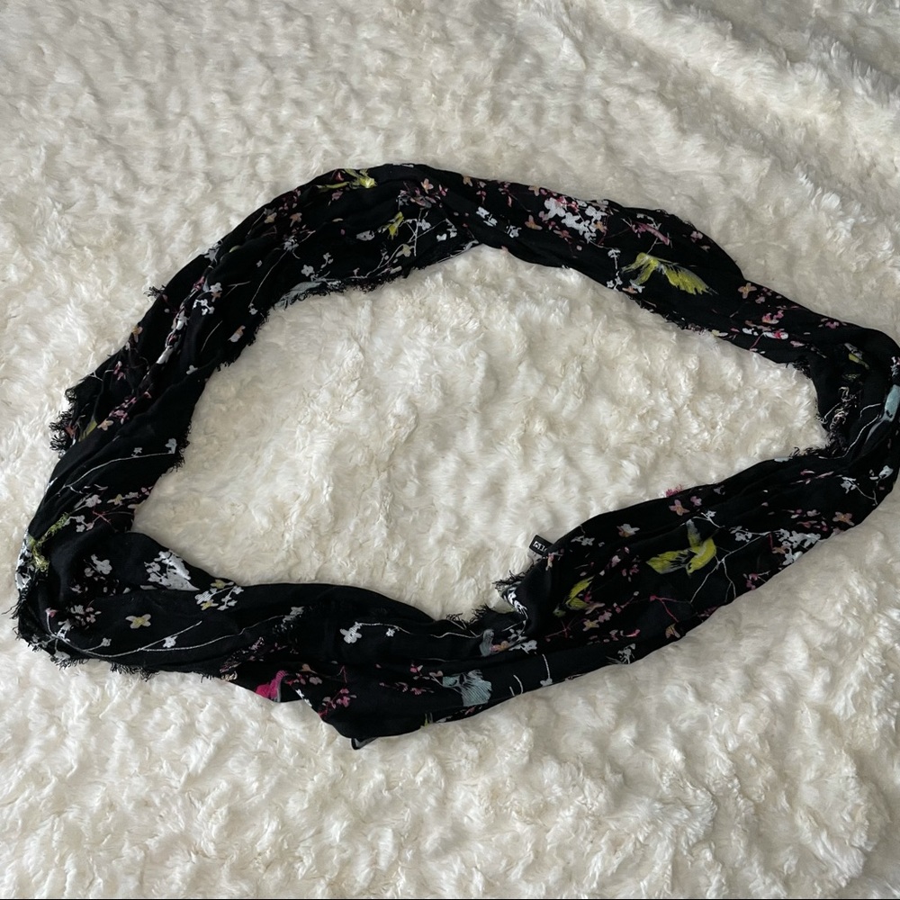 Apt. 9 Floral infinity scarf One Size